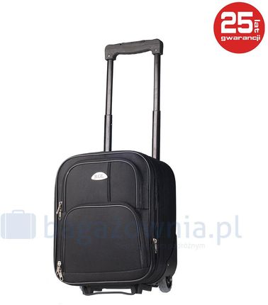Bardzo mała walizka PELLUCCI 652 WIZZ AIR-01-M2-64 - czarny