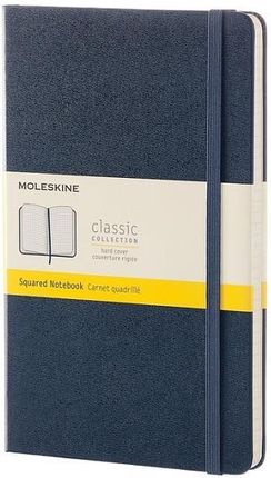 Prime Line Notes Moleskine Classic L w kratkę szafirowy 