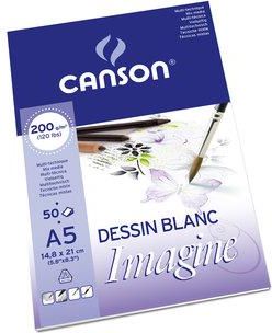 Canson Blok A5 50 arkuszy MixMedia Canson Imagine 