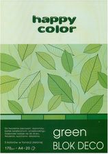Zdjęcie GDD Blok A4/20K Deco Green 170g HAPPY COLOR  - Kańczuga
