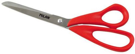 Milan Nożyczki biurowe 20 cm czerwone BWM10151 