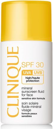 Clinique Sun Mineral Sunscreen Fluid Face Spf30 Emulsja do Opalania Twarzy 30ml