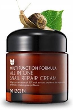 Krem Mizon Multi Function Formula Regenerujący z Ekstraktem Ze Śluzu z Ślimaka 92% All In One Snail Repair Cream na dzień 75ml