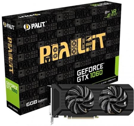 Palit GeForce GTX 1060 Dual 6GB (NE51060015J91060D) - Karta