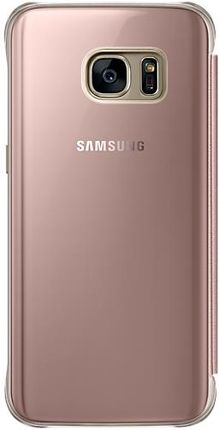 Samsung Clear View Cover do Galaxy S7 Różowy (EF-ZG930CZEGWW)