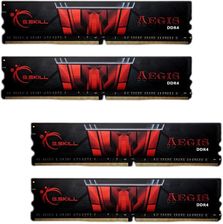 Pamięć RAM G.Skill Aegis 64GB (4x16GB) DDR4 (F42400C15Q64GIS)