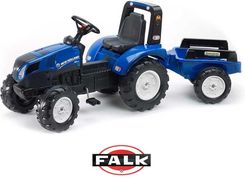 Zdjęcie Falk Duży Traktor z przyczepką New Holland 3090B - Korsze
