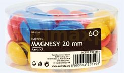Zdjęcie Grand Press Magnesy 20 mm tuba (60 szt) - Szklarska Poręba