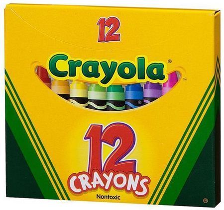 CRAYOLA Kredki świecowe 12 kolorów