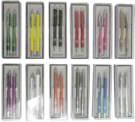 Cresco Zestaw długopis i ołówek automatyczny Carlos 451010