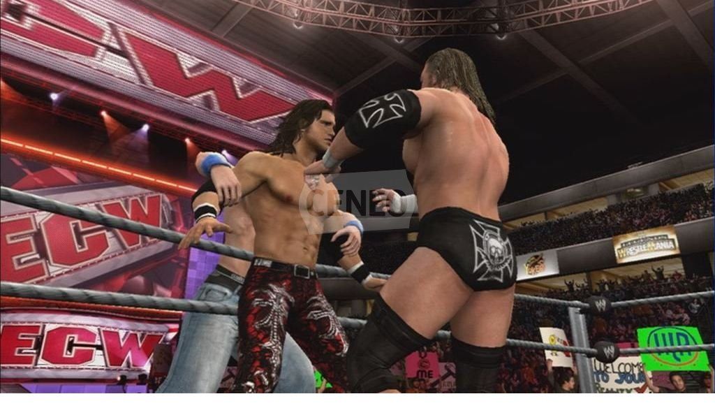 Jeu WWE Smackdown Vs Raw 2010 Xbox 360 - Autographe Officiel Edge - PAL