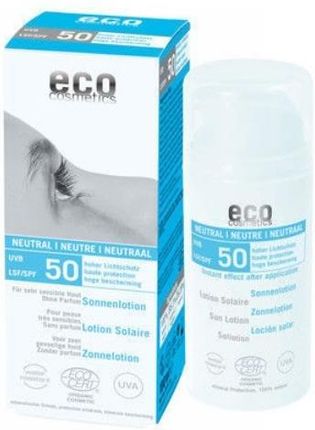 Eco Cosmetics Emulsja Na Słońce Spf50 Neutral 100ml