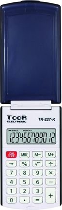 KW TRADE Kalkulator kieszonkowy TOOR TR-227 12-pozycyjny
