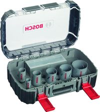 Bosch 11-częściowy zestaw pił otwornic HSS-Bimetal dla elektryków 2608580886 - Otwornice