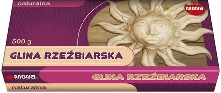 Mona Glina rzeźbiarska naturalna 500g