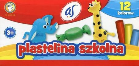Astra Plastelina szkolna as 12 kolorów 