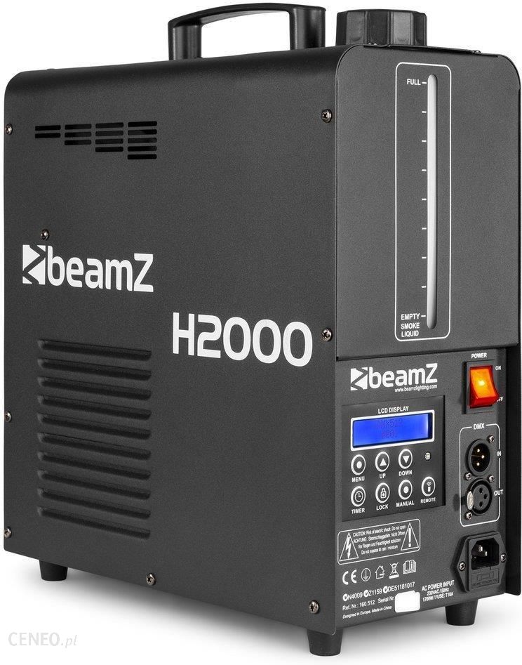 BeamZ H2000 Hazer DMX LCD