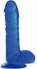 Zdjęcie Dildo Fallo Jelly Real Rapture Blue 10 Cali 100E077  - Maków Podhalański