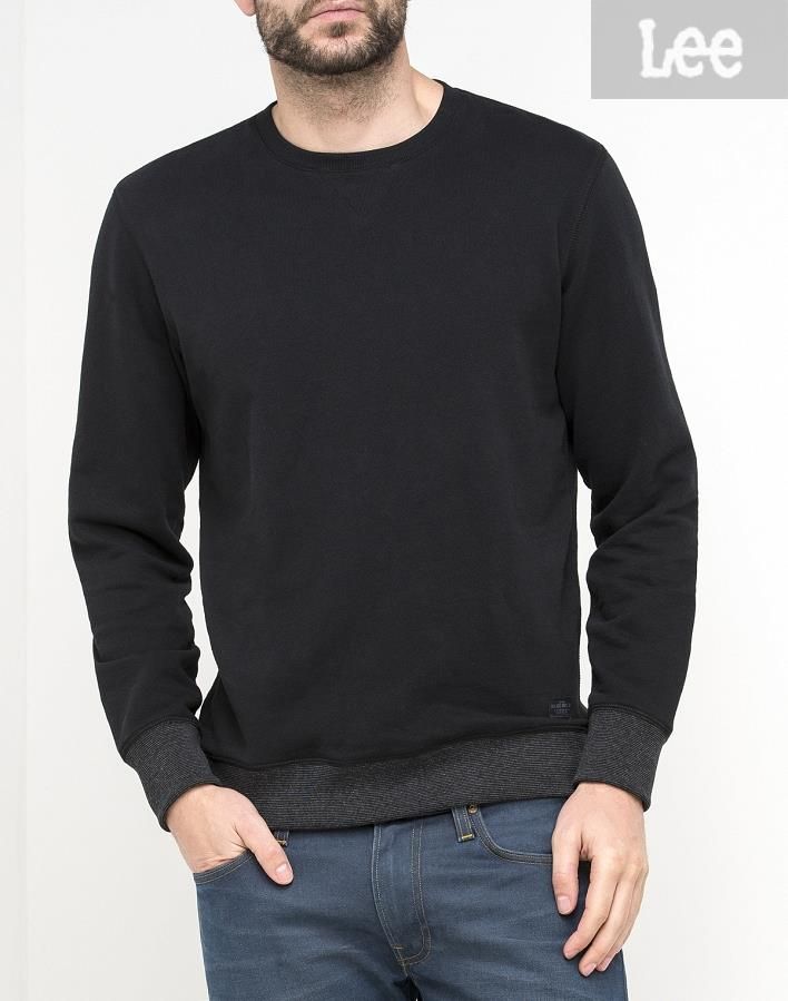 BLUZA MĘSKA LEE CREW SWS BLACK # M - Ceny i opinie - Ceneo.pl