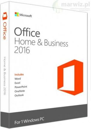 Microsoft Office Home and Business 2016 MAC EuroZone PL BOX W6F00627_BOX