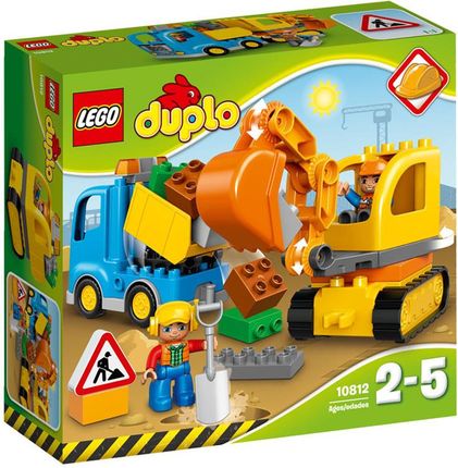 LEGO DUPLO 10812 Ciężarówka I Koparka Gąsienicowa 
