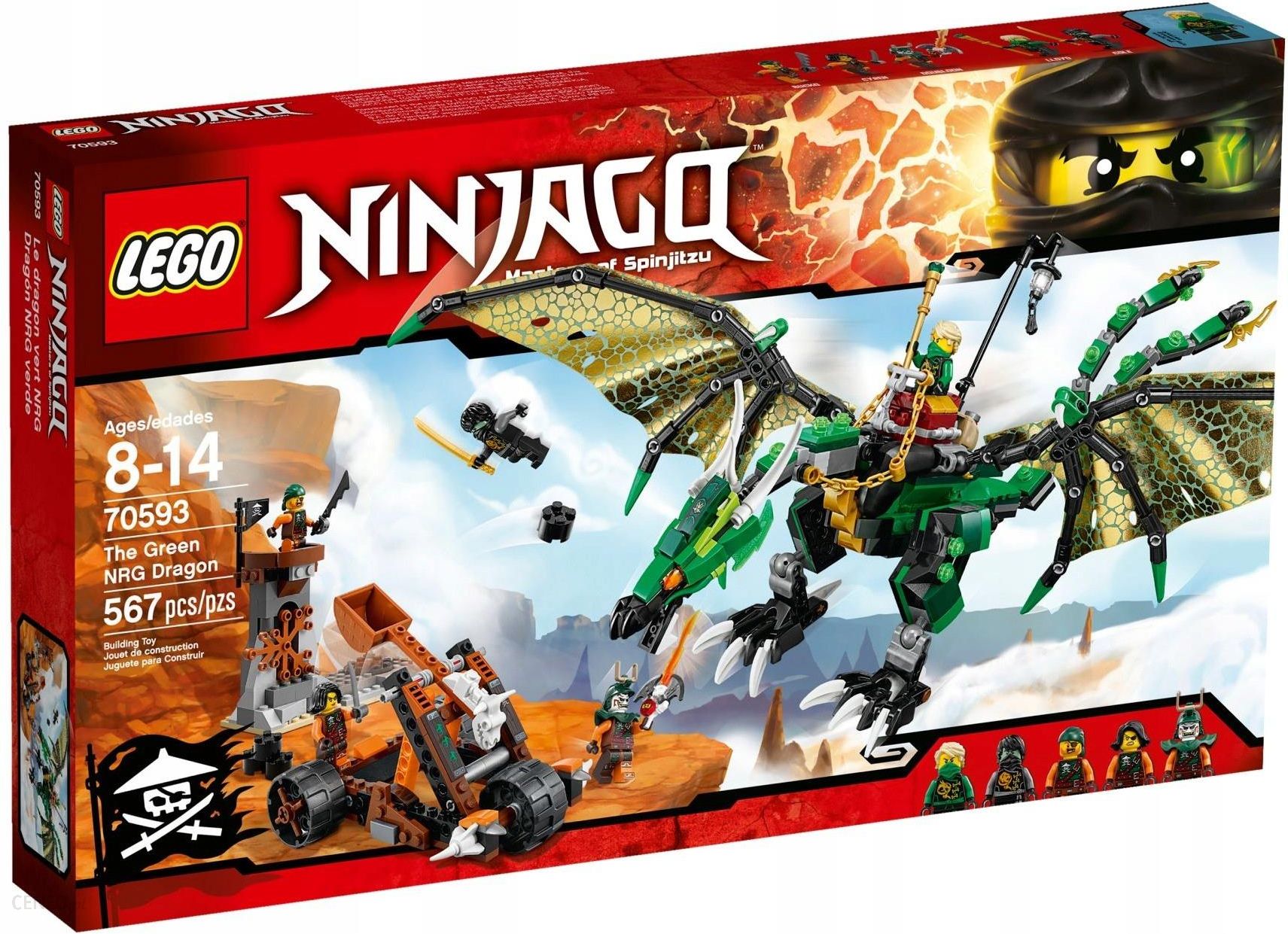 Lego 70593 Ninjago Zielony Smok Nrg Ceny I Opinie Ceneo Pl