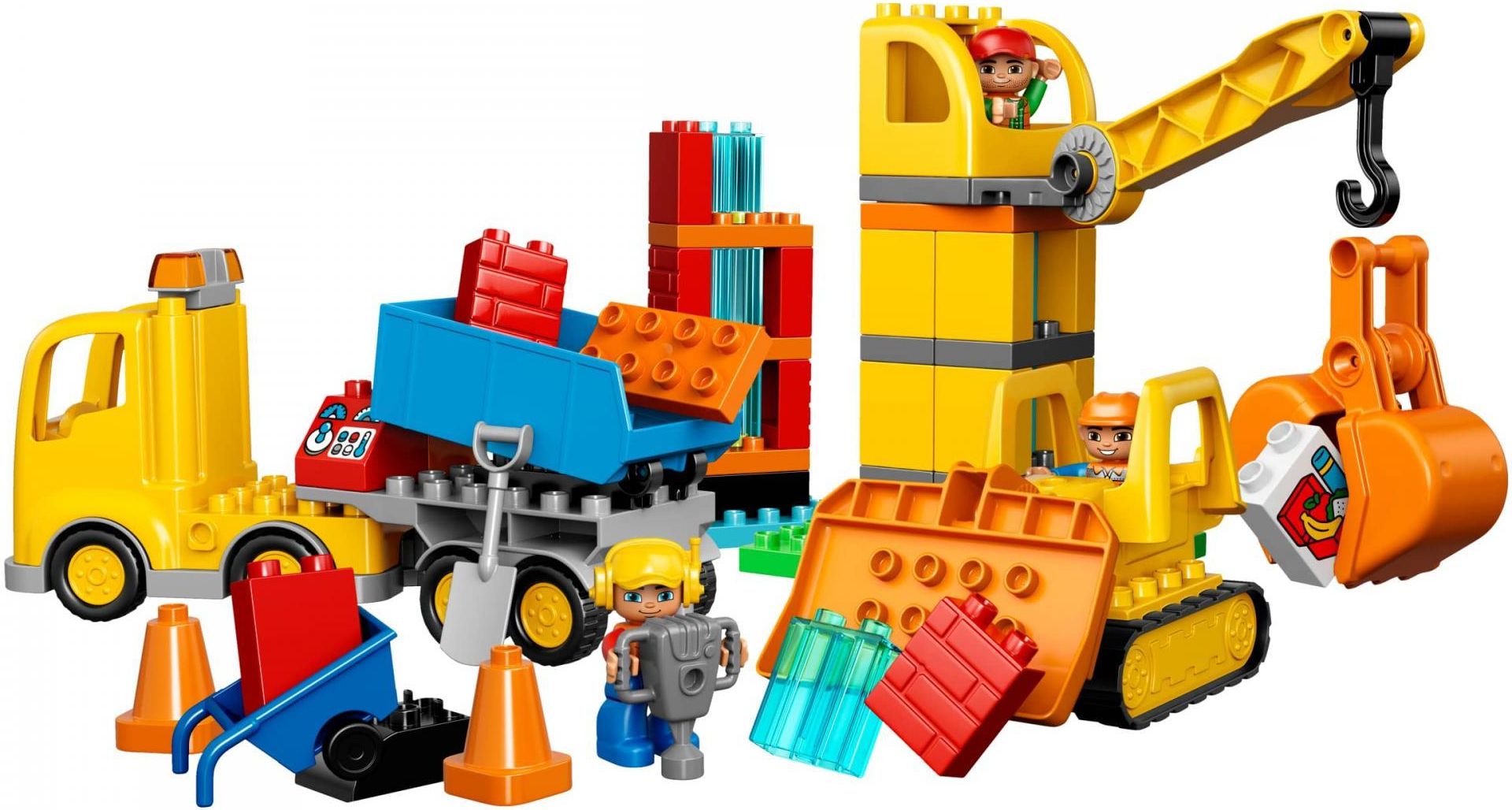 Klocki Lego Duplo Wielka Budowa 10813 Ceny I Opinie Ceneopl
