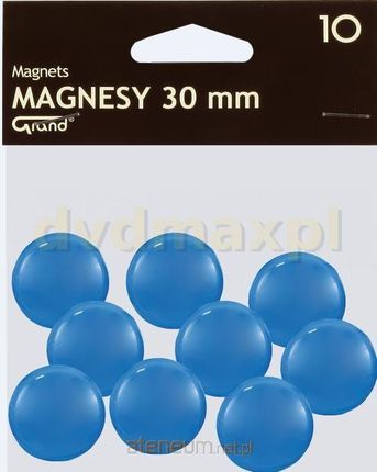 Grand Press Magnes 30Mm Niebieski 10 Szt