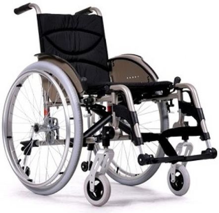 Vermeiren Wózek Inwalidzki ze stopów lekkich V200 GO