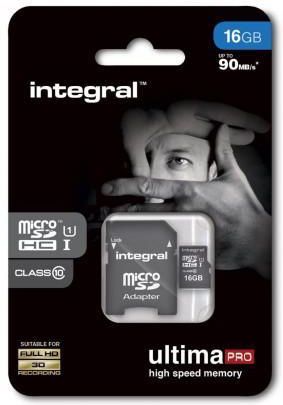 Integral Ultima Pro microSDHC 16GB Class 10 (INMSDH16G1090U1)