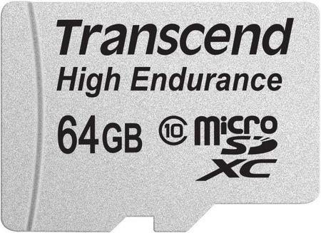 Transcend High Endurance microSDXC 64GB Class 10 (TS64GUSDXC10V)
