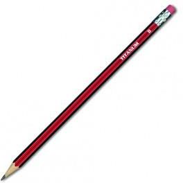 Ołówek techniczny Titanum z gumką B