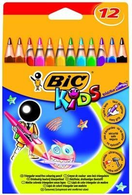 Bic Kredki Ołówkowe Bic Tropicolors 12 Kolorów Niełamliwe [3431]