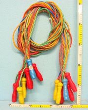 Zdjęcie SKAKANKA SZNURKOWA Z ŻYŁKĄ -10szt. - Żagań