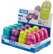 Zdjęcie Temperówko-Gumka Capsule (16szt) MILAN - Czerniejewo