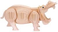 Łamigłówka drewniana Gepetto - Hipopotam