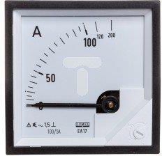 Zdjęcie Lumel Amperomierz analogowy tablicowy 100/200A do przekładnika 100/5A 72x72mm IP50 C3 K=90 st. EA17N F41600000000 - Ozimek