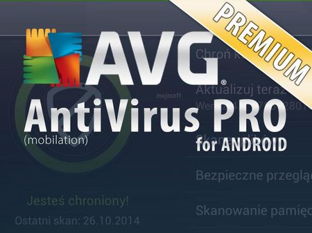 AVG Antivirus PRO Mobi Lation for Android (AVGMO11)