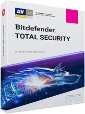 jakie Programy antywirusowe i zabezpieczające wybrać - Bitdefender Total Security Multi-Device 5PC/1Rok (BDMDN1Y5D)
