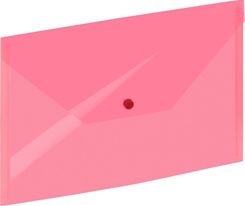 Zdjęcie Grand Koperta A4 na zatrzask czerwona  - Ząbki