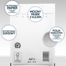 Zdjęcie Bong Koperty Airpro CD białe (10szt) - Koziegłowy