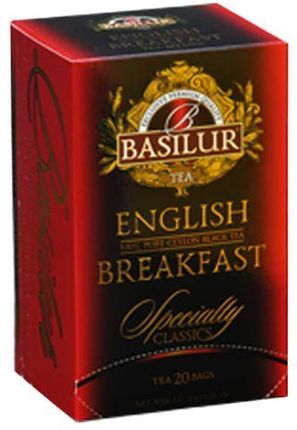 BASILUR Herbata Specialty Classics English Breakfast w saszetkach 20x1,5g
