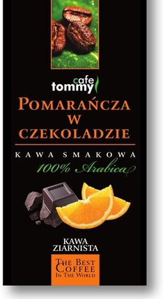 Tommy Cafe Kawa smakowa Czekolada- Pomarańcza 1kg