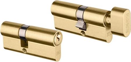 Metal-Bud Zestaw wkładek 45/65 6 kluczy mosiądz matowy M4565+G4565
