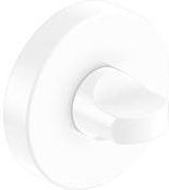Metal-Bud Szyld dolny rozeta do klamek okrągłych do WC łazienkowa kolor biały NNWCMBI