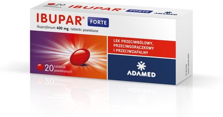 Ibupar Forte 400mg 20 tabletek