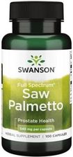 Swanson Saw Palmetto palma sabałowa 540mg 100 kaps