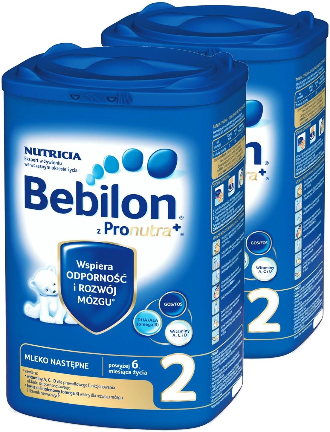 Bebilon 2 Pronutra Plus 2x800g - Ceny I Opinie - Ceneo.pl