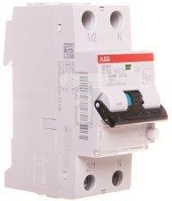 ABB Wyłącznik różnicowo-nadprądowy 2P 10A C 0,03A typ A 6kA DS201 A-C10/0,03 2CSR255140R1104