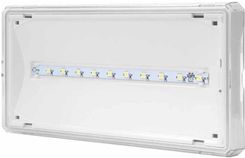 Awex Oprawa awaryjna EXIT IP65 1W 3h Dwuzadaniowa Biała ETE/1W/C/3/SA/X/WH (ete1wc3saxwh)